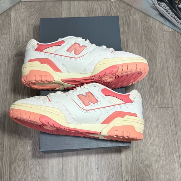 New Balance 550 Desert Pink Sea Salt Shoes GS
5.5Y/7W, 6Y/7.5W, 6.5Y/8W, 7Y/8.5W - Picture 9 of 13